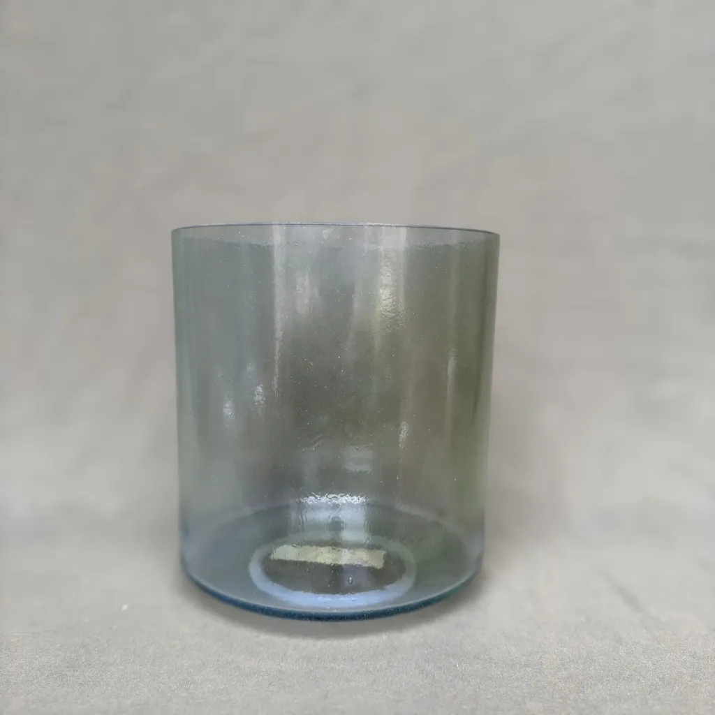 Chrysocolla Quartz Crystal Singing Bowl | 7" E Note (0) | Concert Pitch | #1245