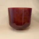 [#1476] 10" Red spinel Infused Quartz Crystal Singing Bowl | 3A+10 | 221 Hz