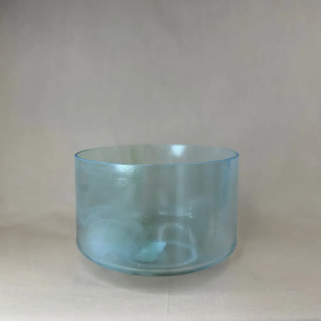 [1541] Green Amethyst Quartz Crystal Singing Bowl | 9" D# Note (+30) | Uplift Frequencies | #1541