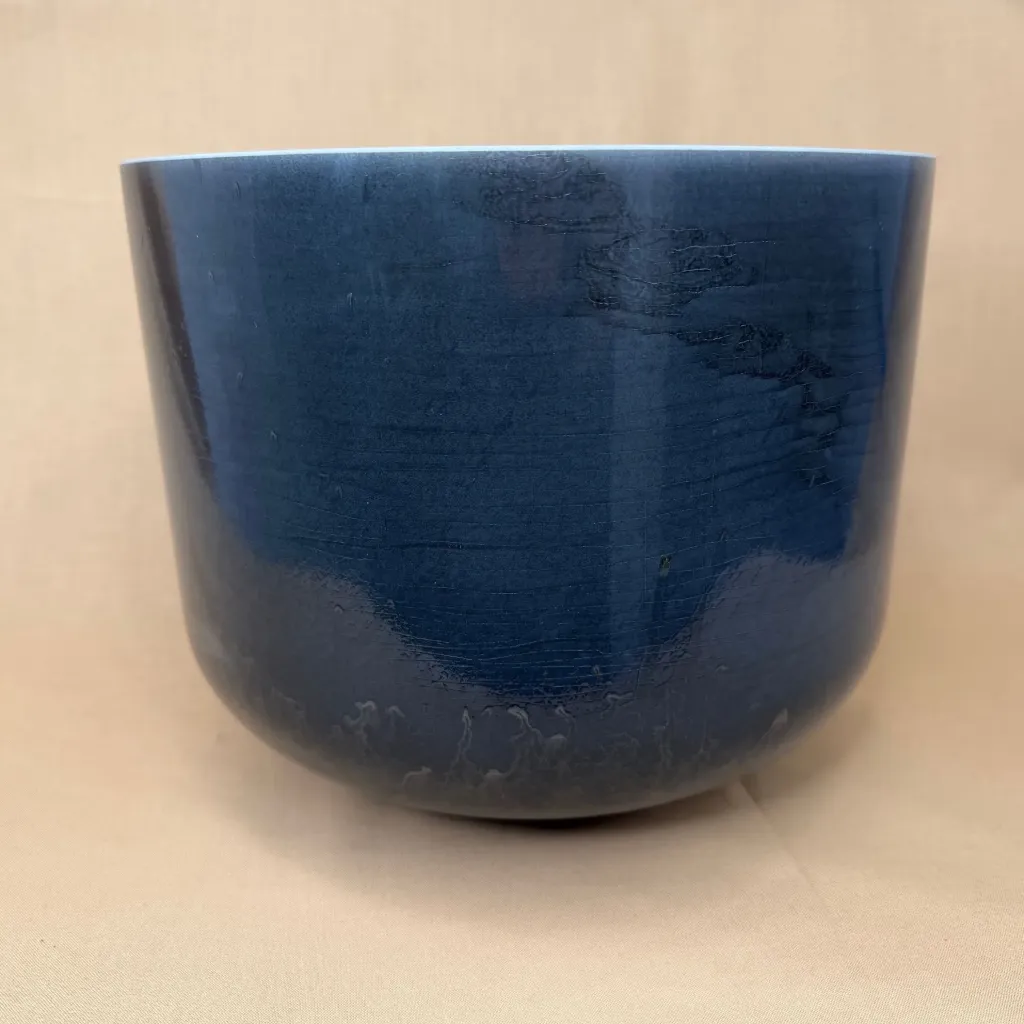 [1685] [#1685] 10" Galena Infused Quartz Crystal Singing Bowl | A#+25