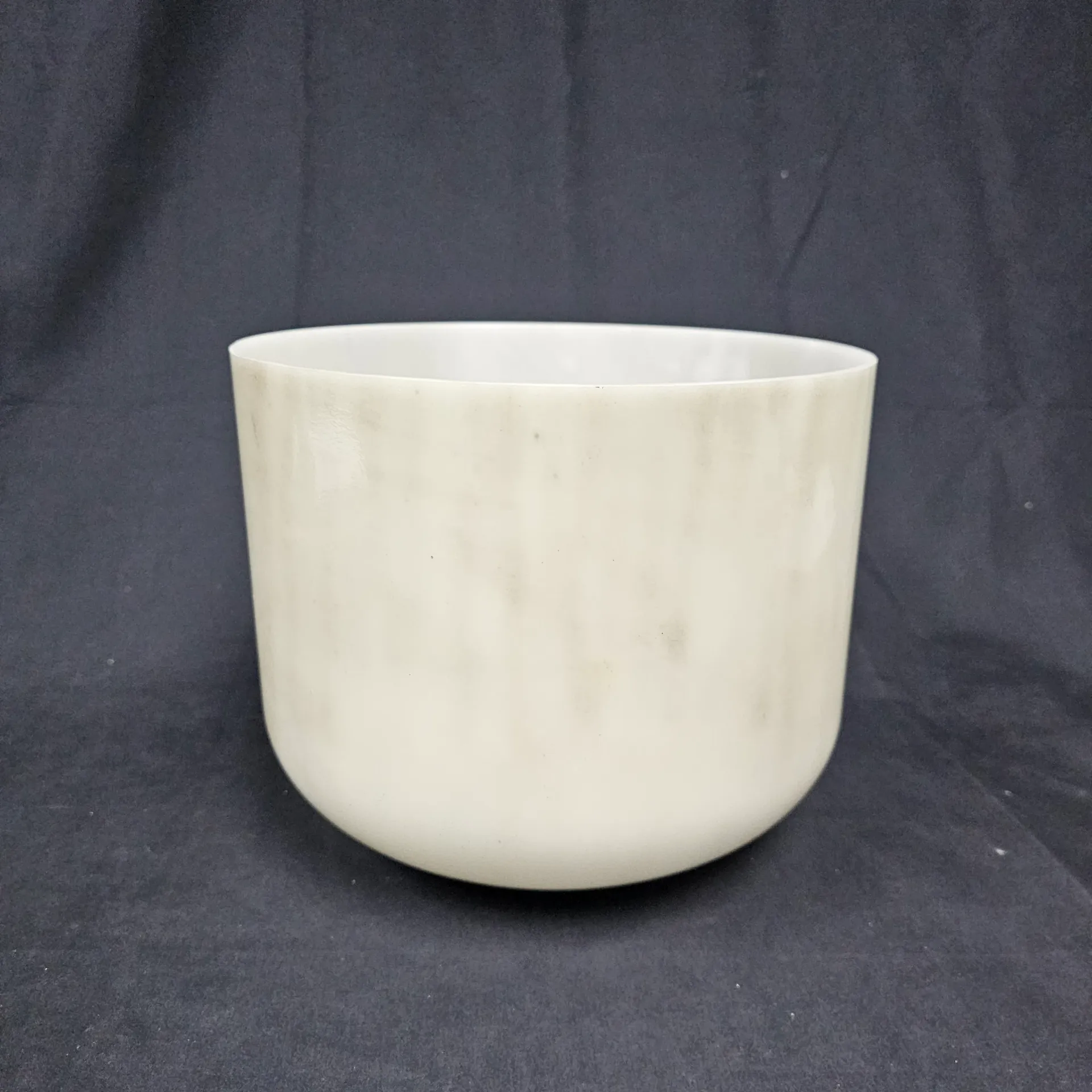 [1688] [#1688] 10" Pyrite Infused Quartz Crystal Singing Bowl | G+40