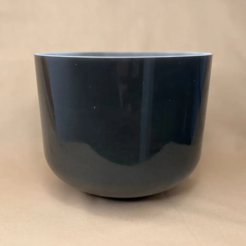 [1700] Trace Minerals Quartz Crystal Singing Bowl | 10" A Note (+5)| #1700