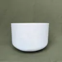 [#1722] 10" Moonstone Infused Quartz Crystal Singing Bowl | 4D+30 | 299 Hz