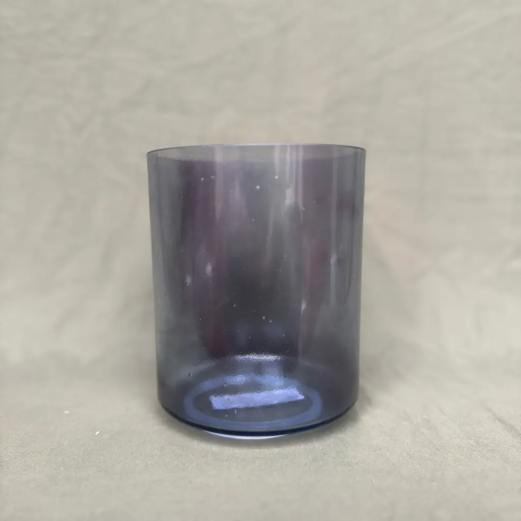 [#325] 6" Purpurite Infused Quartz Crystal Singing Bowl | 4A#+19 | 470 Hz