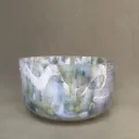 Sacred Geometry Tea Quartz Crystal Singing Bowl | 12" F Note (0) | Concert Pitch | #454