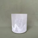 Vibrational Cleanse, Herkimer Diamond Quartz Crystal Singing Bowl | 6" G# Note (-35) | Grounding Frequencies | #503