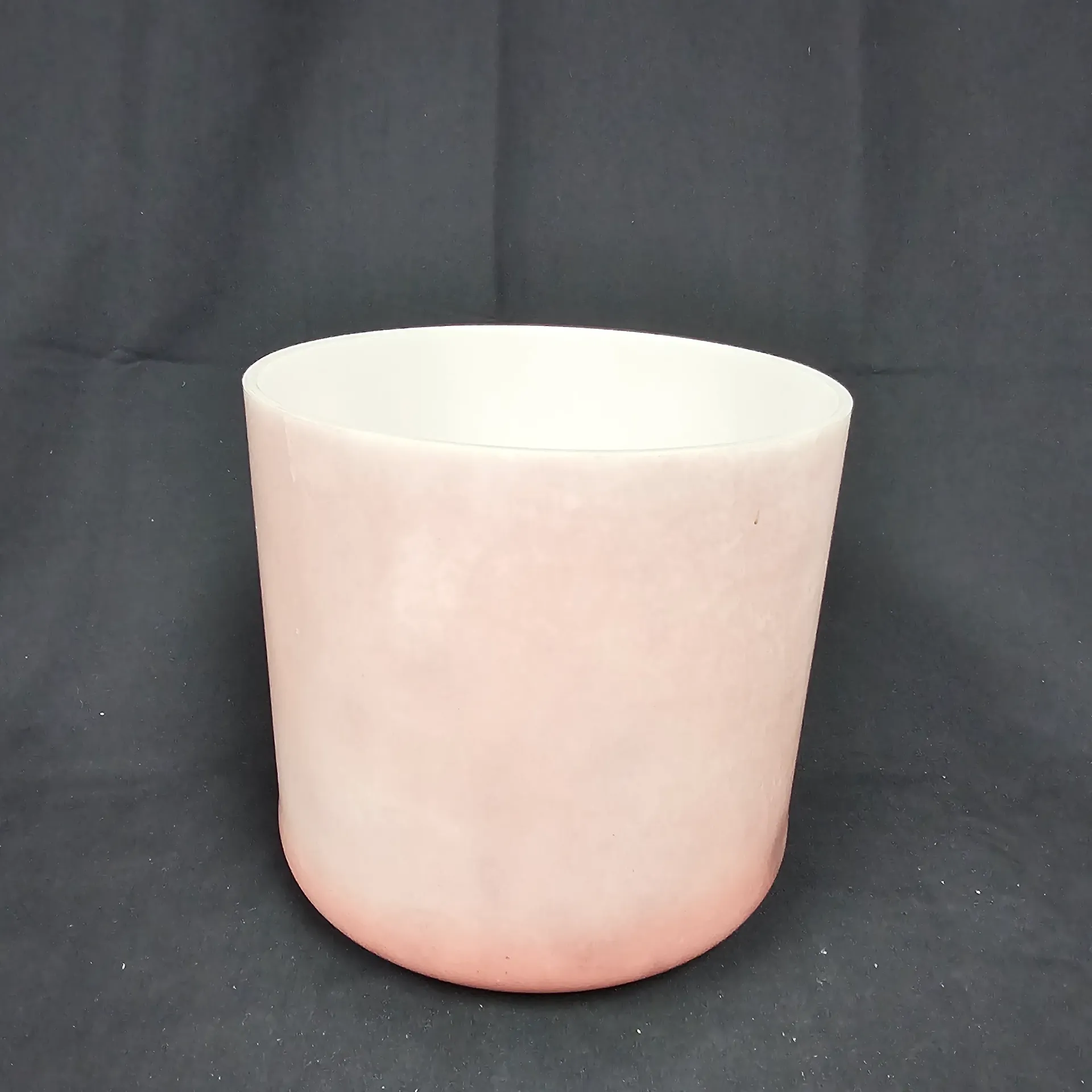 [593] [#593] 7" Halite Infused Quartz Crystal Singing Bowl | 4G-2 | 391 Hz