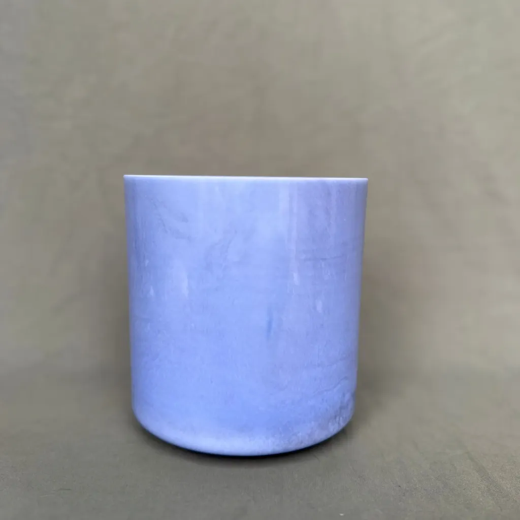 [598] Lucidity Tea Quartz Crystal Singing Bowl | 7" F Note (+10) | Concert Pitch | #598