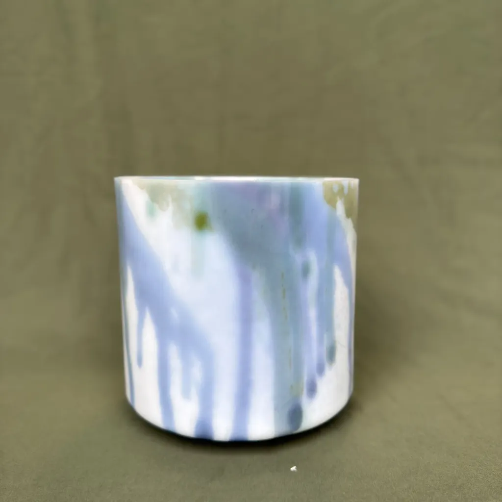 CFC Quartz Crystal Singing Bowl | 6.5" B Note (-22) | A=432 Tuning | #762