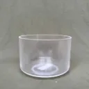 Clear Quartz Crystal Singing Bowl | 7" A Note (-26) | A=432 Tuning | #334
