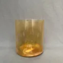 [#1271] 7" Citrine Infused Quartz Crystal Singing Bowl | E-40