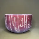 Purple Lace Agate Quartz Crystal Singing Bowl | 10" B Note | A=432 Tuning | #1572