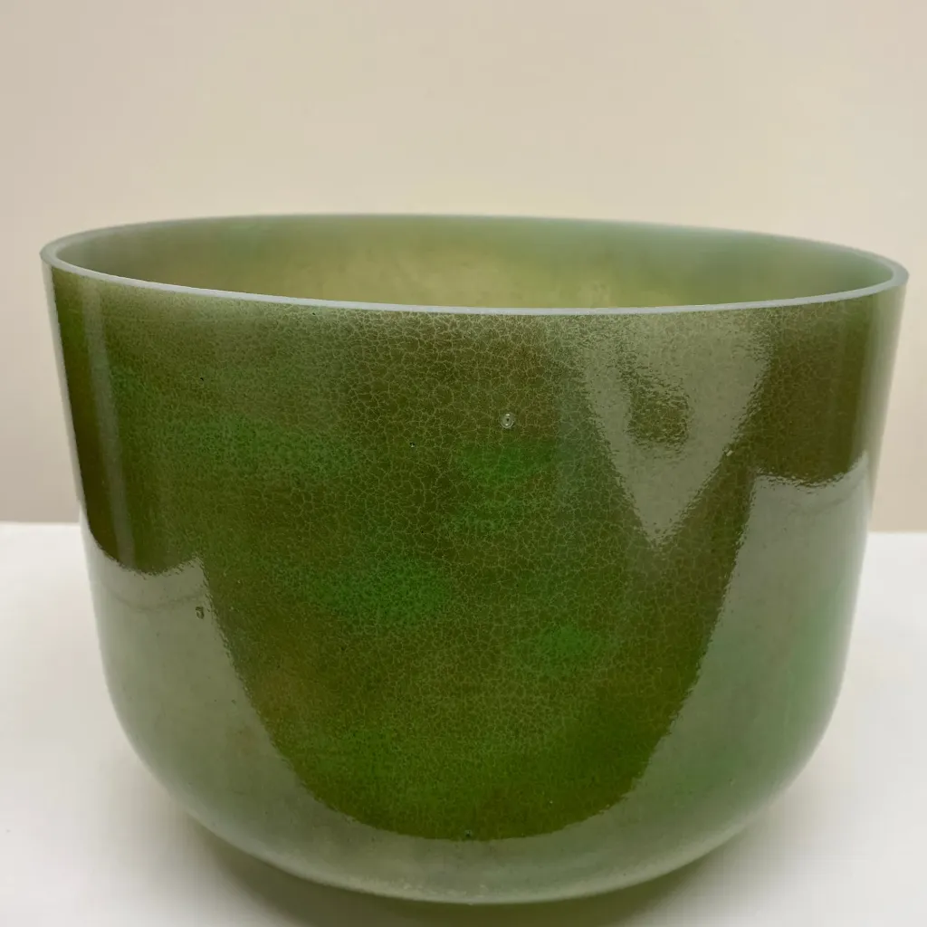 Andara Quartz Crystal Singing Bowl | 10" A Note | #1496