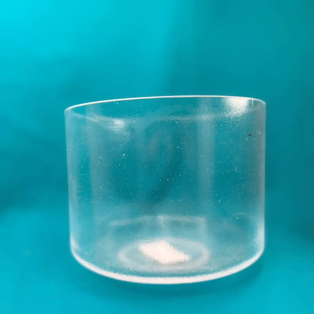 [1] Pain Relief Rejuvenation Quartz Crystal Singing Bowl | 8" F# Note | #1